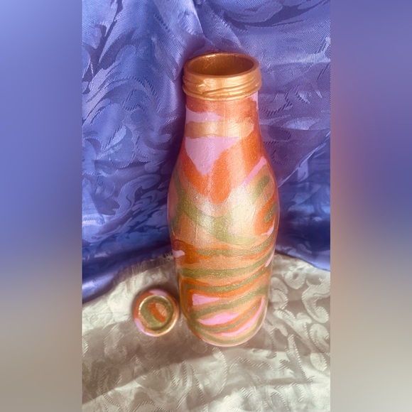 Hand Crafted Tea Flower Mysteries Gypsy Bottles &Pillow Set Passion Flower Aroma - Picture 6 of 10